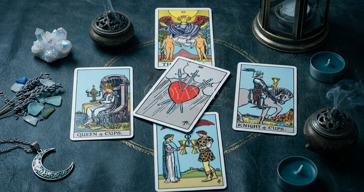 Quel tarot pour l'amour ? 6 Méthode de tirage du tarot pour les questions amoureuses — 5 cartes