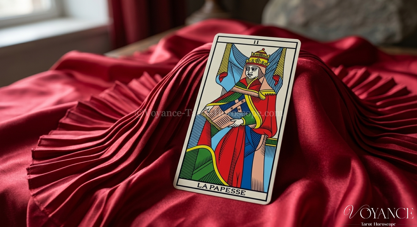 La Papesse au tarot - signification et interprétation complète