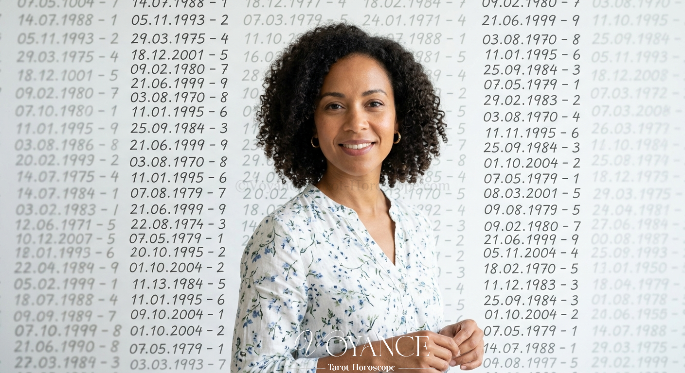 Date de naissance transformée en chiffre de chemin de vie numérologie