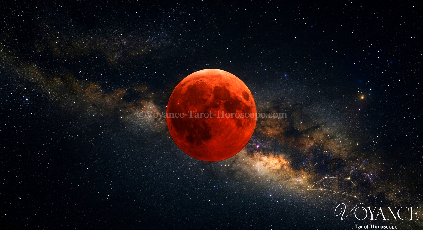 Blog de spiritualité 28 Les éclipses en astrologie - signification et impact sur votre vie - Éclipse lunaire