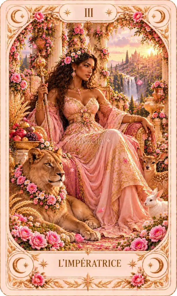 Tirage gratuit - Voyance Misaella 2 Carte Tarot Imperatrice III Tirage gratuit en ligne Voyance