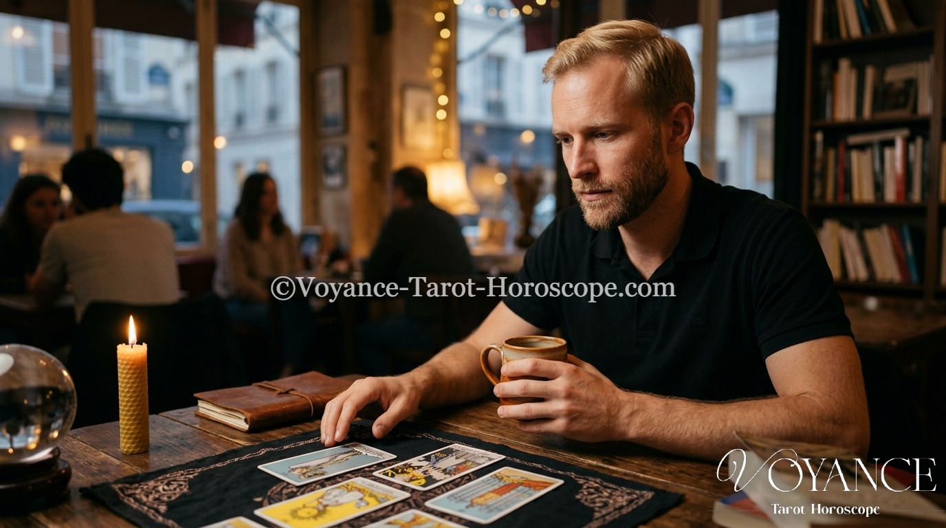 Blog de spiritualité 28 Malaise après un tirage de tarot ? Découvrez le rôle du transfert d'énergie, l'effet miroir des cartes difficiles et les projections, et comment retrouver le calme.