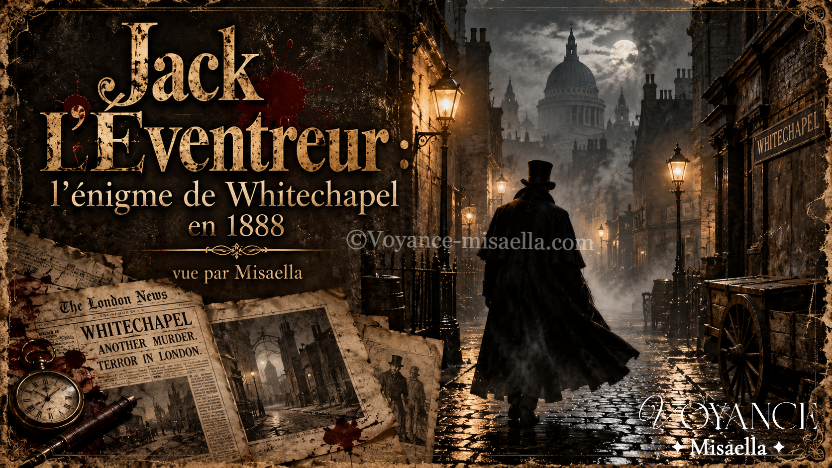Jack l&rsquo;Éventreur : l&rsquo;énigme de Whitechapel en 1888