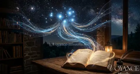 Médiumnité céleste et prophétique : canalisation de textes et de vérités philosophiques. Définition, grands cas historiques, explications de la recherche, grille de discernement et dérives à connaître.