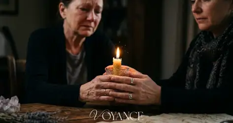 Médium et deuil - comment une séance peut aider
