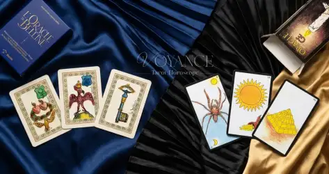 Oracle divinatoire pour l'amour — cartes de l'Oracle Bélline et Oracle G