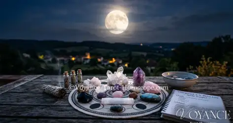 Comment charger et purifier vos cristaux à la pleine lune : quand, comment, quelles pierres, et les erreurs à éviter. Le guide complet du rituel lunaire.